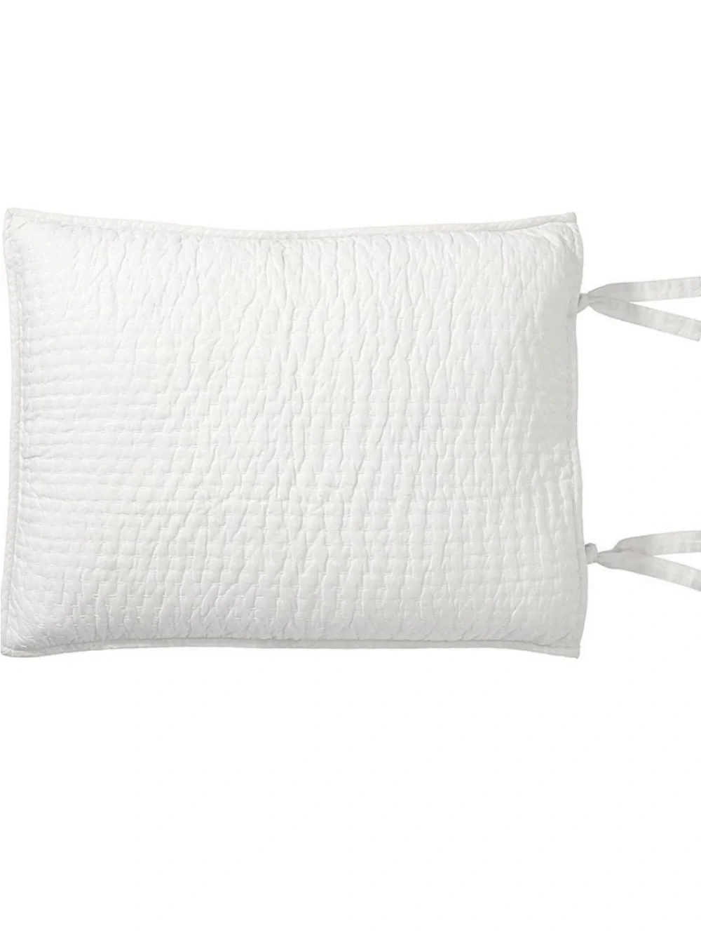 Pottery Barn Standard Pickstitch White Shams NWT (2) $59 each
